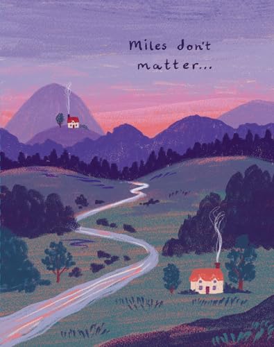 Love Muchly Greeting Cards: Friendship - Miles don't matter (Pack of 6)