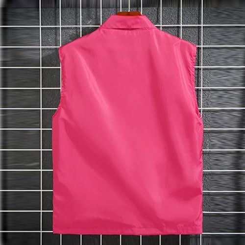 Men's Casual Outerwear Vest Lightweight Zip Up Sleeveless Jacket Outdoor Work Fishing Hiking Golf Vests with Pockets4