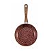 Venteo Copper Stone Pan – Poêle revêtement Granit Haute Technologie Antiadhésive et Anti-Rayures avec Effet Cuivre – Fond INOX Compatible Tous Feux (24 cm)