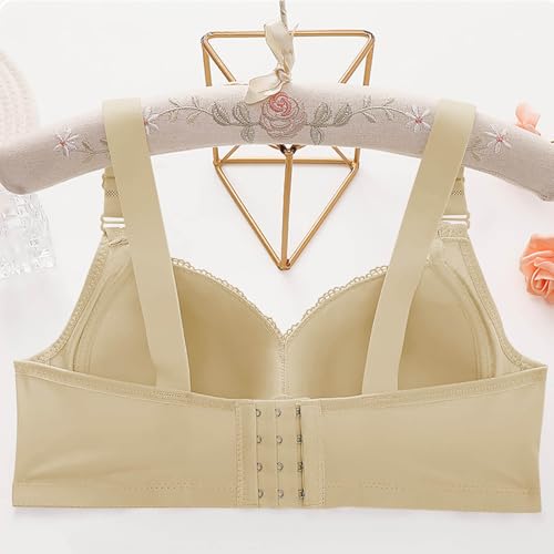 Womens Loose Fit Lace Bras Lingeries Panties for Women Thin Seamless Wireless Bras 2025 Trendy Y2K3