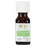 Aura Cacia Illuminate Facial Care Essential Oil Blend | 0.5 fl. oz.