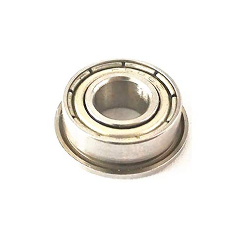 DINGGUANGHE-CUP Flanged Bearings 5pcs F686ZZ Miniature Flange Bearings 6x13x15x5mm F686-ZZ Ball Bearing Steel Material Industrial Products