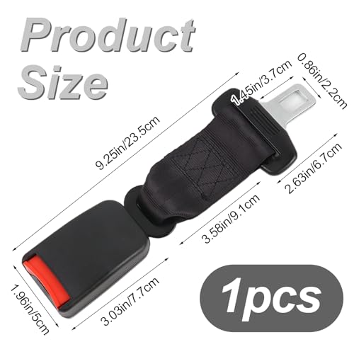 Zubehör für Autos Innenraum,Autoteile Ersatzteile Kompatibel mit 95% der Autos,23.5 cm/9.25 in Schwarzer