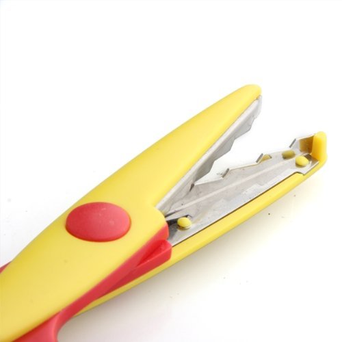 Paio Forbici Forbicine Motivo a Sega per Album