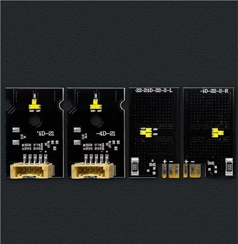Placa con chips DRL amarillos estilo CSL para ópticas de modelos M4 G82 y G23 3