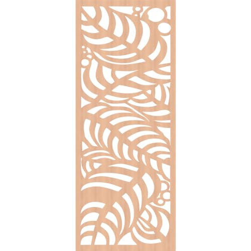 Image of 29 3 /8 inchW x 74 3 /8 inchH x 3 /8 inchT Mills Decorative Fretwork Wood Wall Panels, Alder