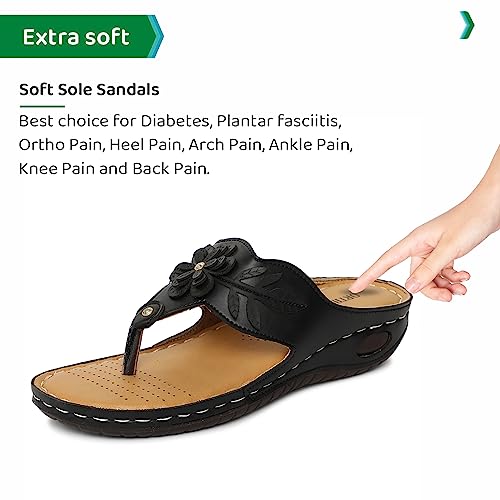 Image of ORTHO JOY doctor Slipper for women || Orthopedic Fashionable Women Slipper