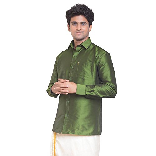 Image of THANGAMAGAN Men's Regular Fit Shirt