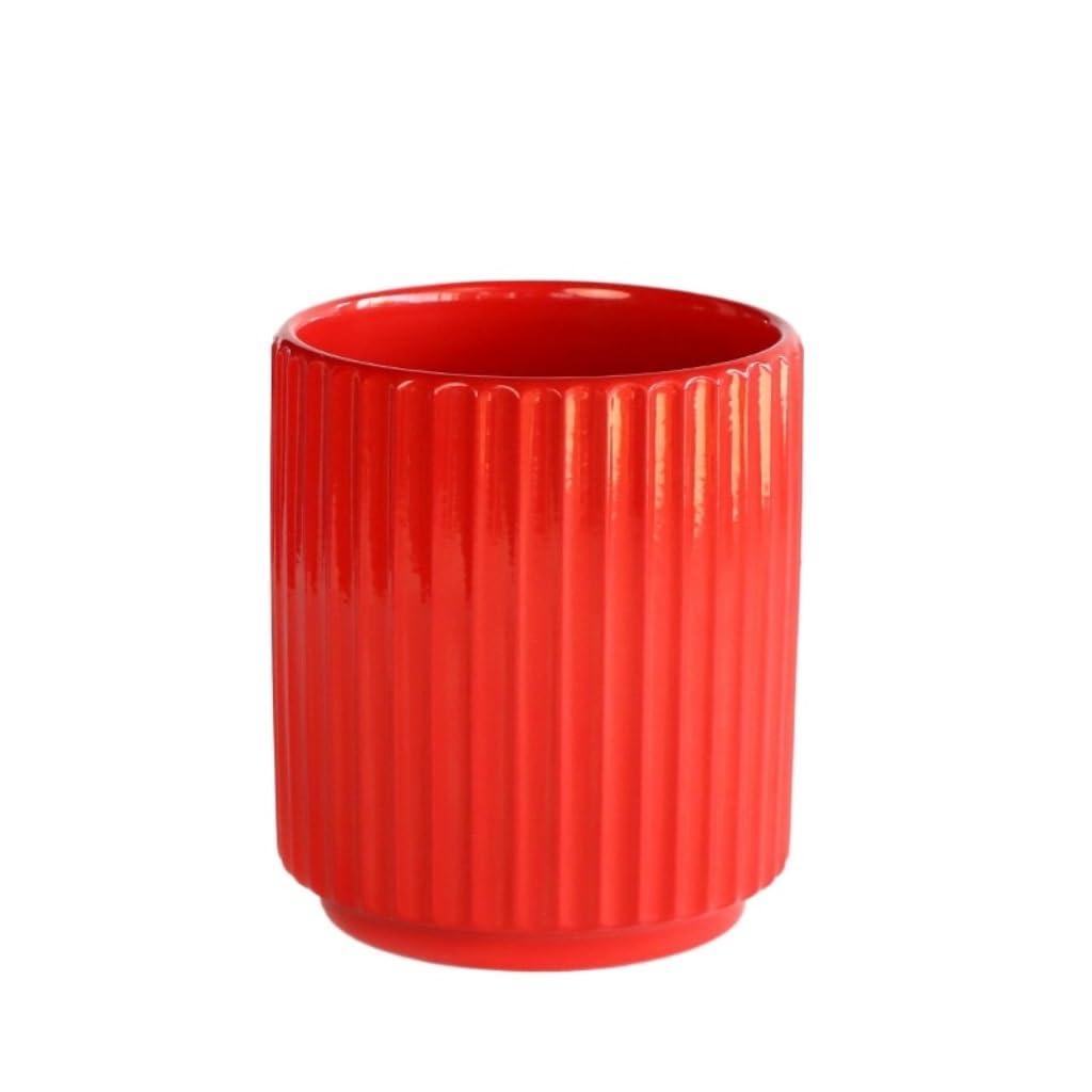 Gelasige G Elasige Flower Pots Flower Pot Ceramic Simple Home Indoor Desk Desktop Butterfly Orchid Pot Outdoor Flower Pots