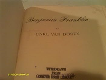 Benjamin Franklin's autobiographical writings,