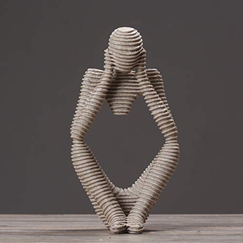Sculpture de penseur abstrait pour sublimer votre meuble de salon moderne