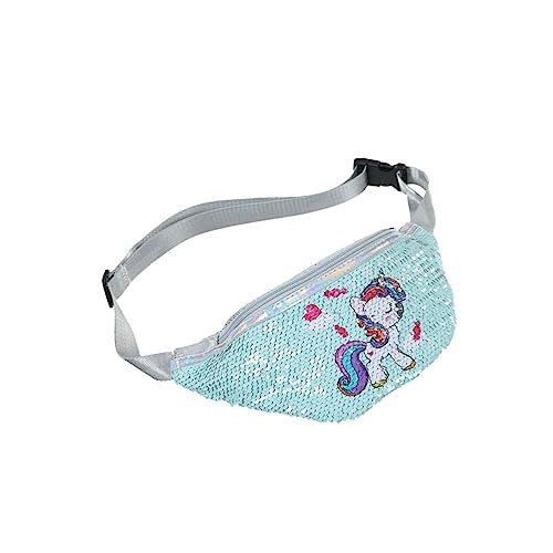 PACKOVE 2 Pçs Cinto Pu Unicórnio Estudante Bolsa De Viagem Esportiva Infantil Moda Cartoon - Ombro D
