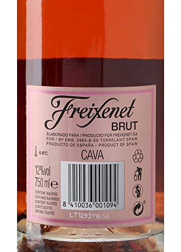 Cava Freixenet Cordon Rosado 750 Ml