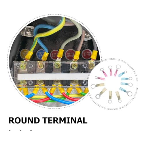Terminales redondos termorretráctiles x260 para cable y conexiones de vehículos 3
