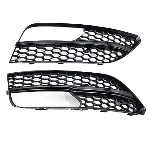 Calandre A3 ternie : rénovation grilles antibrouillard chrome argenté
