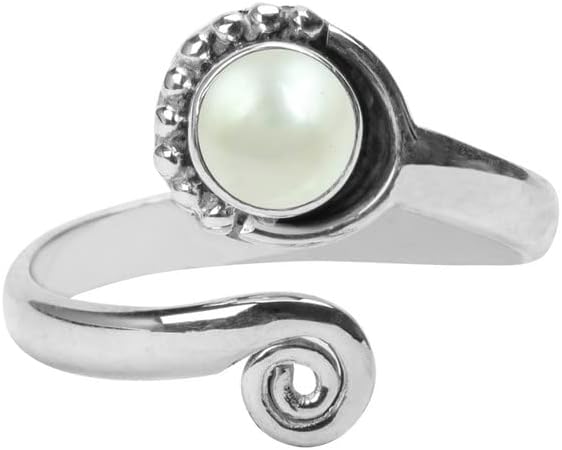 Miniatura 2 de Anillo de dedo del pie de piedra preciosa de plata de ley 925, joyería para el cuerpo, anillo de dedo del pie de la mano de la mano de la piedra