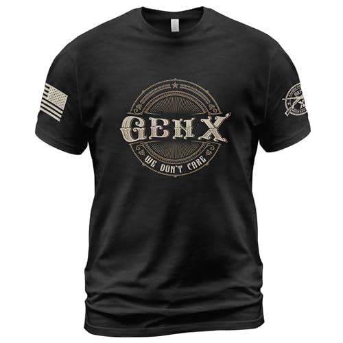 Generation X Shirt, Raised On Hose Water & Neglect Tee 3 (Black-S