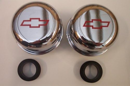 4870 X 2 bowtie Valve Cover Breather package