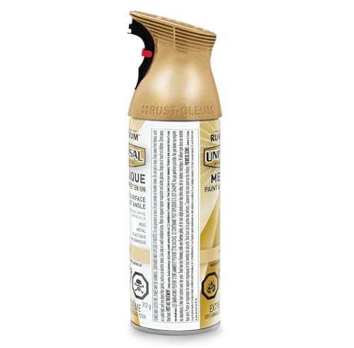 Rust-Oleum Universal Enamel Metallic Finish in Pure Gold, 312g, 246447