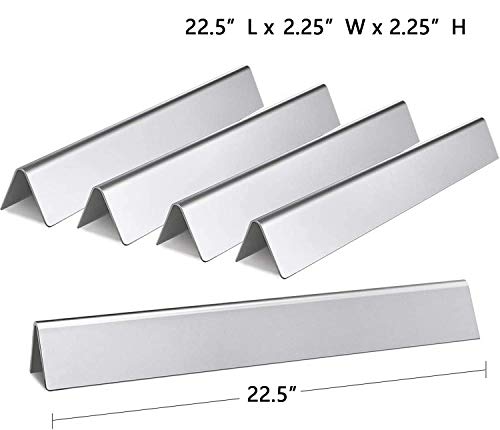 Hongso 7537 22.5" Stainless Steel Flavorizer Bars for Weber Spirit E-310 E-320