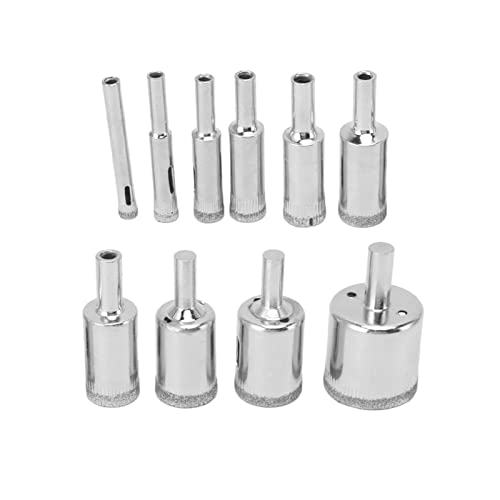 Kit de 10 brocas diamantadas para taladro miniatura 1