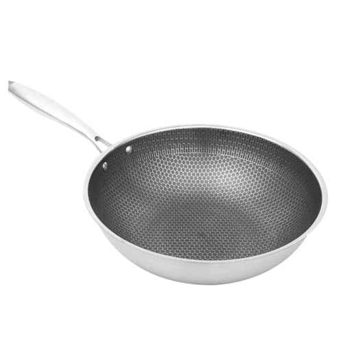 Wok de acero inoxidable Alipis antiadherente miniatura 1