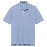 Polo Ralph Lauren Men's Classic Fit Mesh Polo Shirt (X-Large, Jamaica Blue)