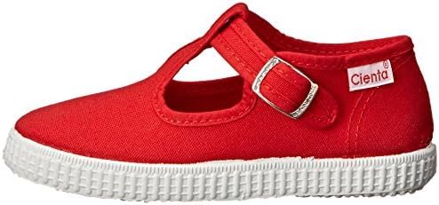 Cienta 51000 T-Strap Fashion Sneaker, Red, 18 EU/3 M US Infant | Image 7