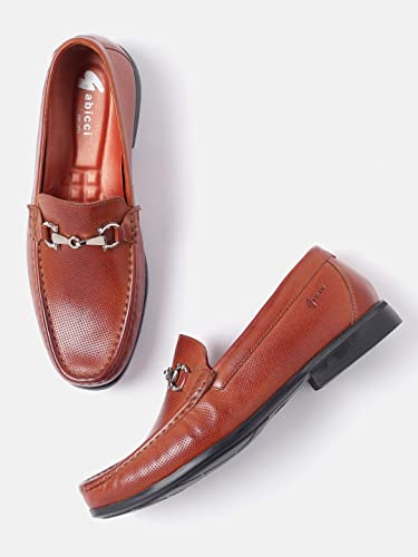Image of Gabicci Boyle Leather Slip On Formal Shoes for Men|1204|