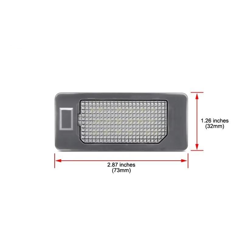 Luz de matrícula para Skoda Kodiaq idónea para pasar la ITV sin fallos 8T0943021 4