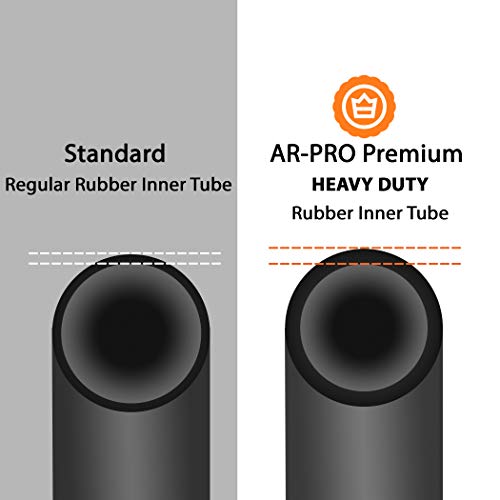 Image of AR-PRO (2-Pack) 3.00-14 Dirt Bike Inner Tubes - 90 /100-14 inch Heavy Duty Rear Inner Tube, Compatible with 125cc and 140cc Dirt Pit Bike