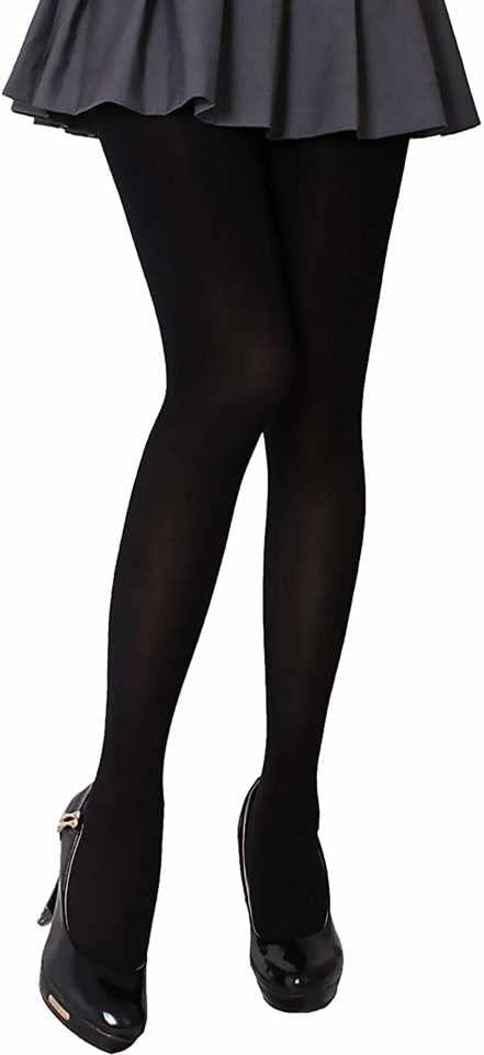 Full Length Nylon Stockings For Womens Slim Tights Black Color Stocking for Girl Free Size-image-4