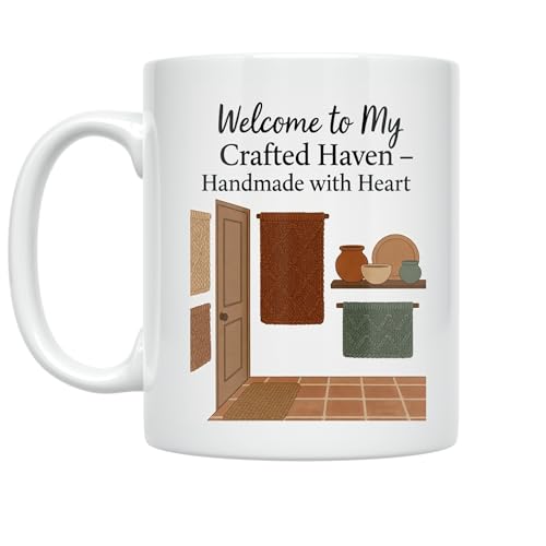 Home Decor Enthusiast Coffee Mug - Welcome to My Crafted