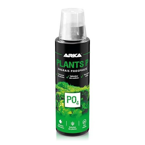 ARKA Plants P - Engrais phosphaté très Efficace pour Une Croissance luxuriante des Plantes dans Les Aquariums d'eau Douce, sans nitrates, idéal pour l'aquascaping