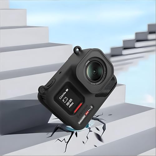 Funda de silicona BTG para cámara Insta360 Ace Pro 2 miniatura 6