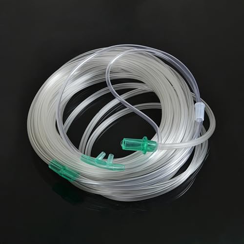 Image of Nasal Cannula for Oxygen with Soft Touch, Universal Connector for Adults, Supply Hose for Concentrators & Nebulizers, Nasal Cannulae Oxygen Pipe (5 Meter, Pack of 1)