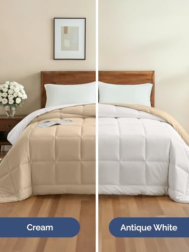 Image of CGK Unlimited Comforter Cream /Antique White Queen