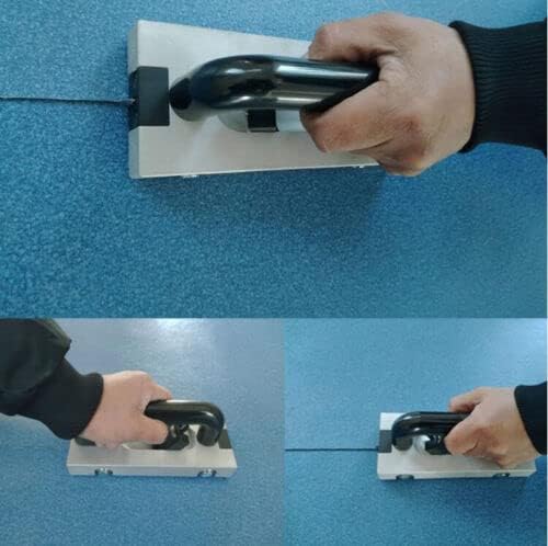 PVC Vinyl Floor Welding Wheeled Groover Grooving Slotting Tool with 10pcs V Blades