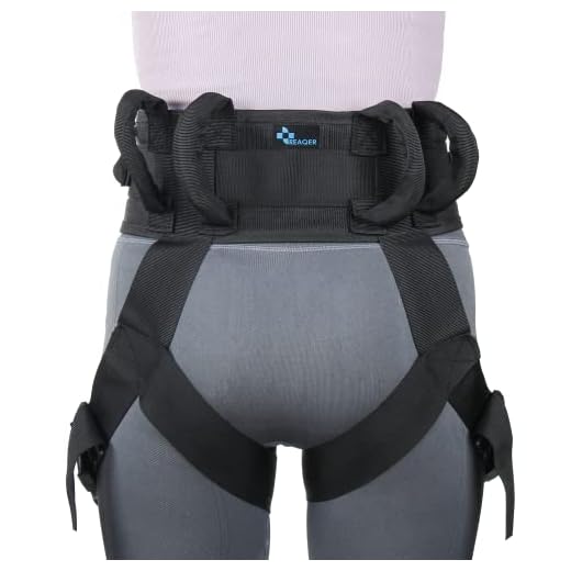 REAQER Cinturones de Transferencia Cinturón de Caminar con Anilla y Hebilla Metálica Cuidado del Paciente Seguridad Caminar Salud Cinturón Enfermería