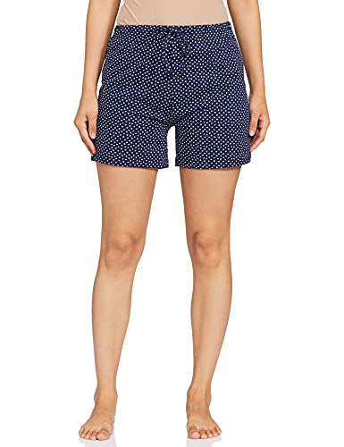 Image of Amazon Brand - Symbol Women's Cotton Regular Fit T-Shirt and Shorts Night Suit (Night Wear | Co-ord Set | Lounge Wear Set) (Available in Plus Sizes)