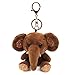 Produktbild Creamon Elefant Pailletten Plüsch Stofftiere Schlüsselanhänger, 10cm Elefant Pailletten Plüsch Stofftiere Schlüsselanhänger Puppe Schönes Kinder braun