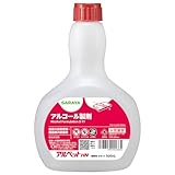 サラヤ 食品添加物アルコール製剤 アルペットHN 500mL カセット 40066