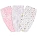 Pucksack Baby 3er Pack Baby Decke Pucktuch Baby Für Neugeborene von 0-3 Monate Swaddle Decke aus 100 % Baumwolle Verstellbare Schlafsack Decke（Rosa）