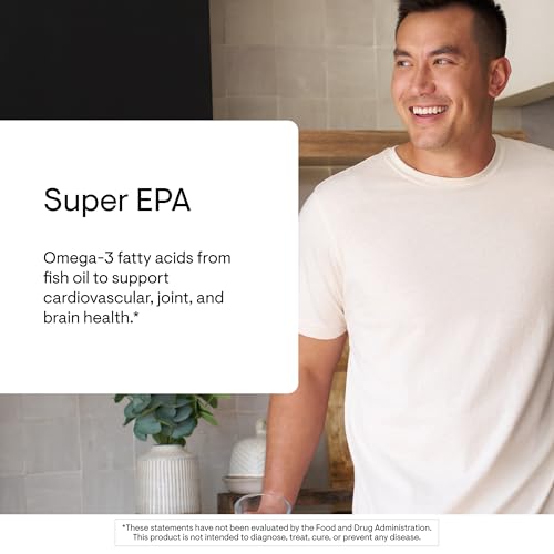 Image of THORNE - Super EPA - Omega-3 Fish Oil Supplement with EPA & DHA from Sustainably Sourced Fish - Supports Brain, Skin, Joint & Heart Health* - Third-Party Certified - Gluten & Dairy-Free - 180 Softgels