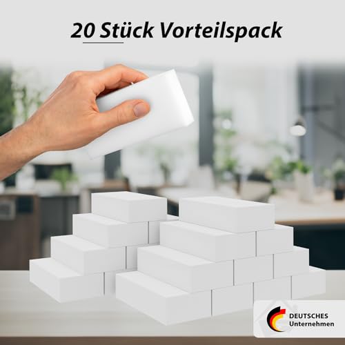 Schmutzradierer RSW24 20x XXL Schwamm für effektive Reinigung
