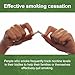 T TESTAHEAD Urine Nicotine Test Strips - Nicotine Rapid Test Kit - Accurate Nicotine Test for Home, Workplace or Personal use - Easy to use, Pack of 5