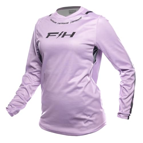 FASTHOUSE Women's Elrod Nitro Long Sleeve Jersey (Smokey Lilac, Small)