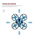 GoolRC Mini Drone Kids Drones Drones for Kids with 3D Flips Headless Mode One Key Return Full Protectors, H/L Speed Anti Crush UFO RC Quadcopter Gifts for Teenage Boys (Blue)