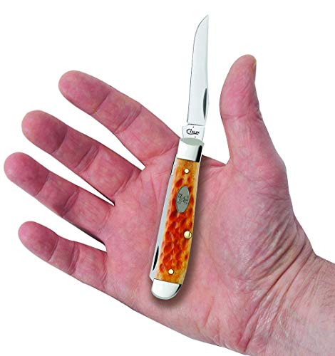 Image of Case Whiskey Bone CV Mini Trapper Pocket Knife