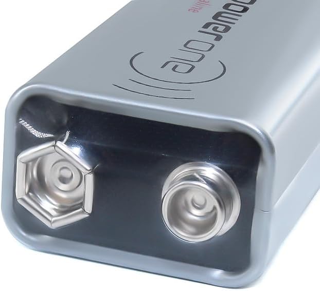 Miniatura 4 de 2 unids Powerone para instrumento de medición micrófono de alarma 9 V batería alcalina E522 LA522